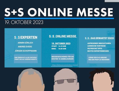 S+S Online-Messe 2023: 19. Oktober